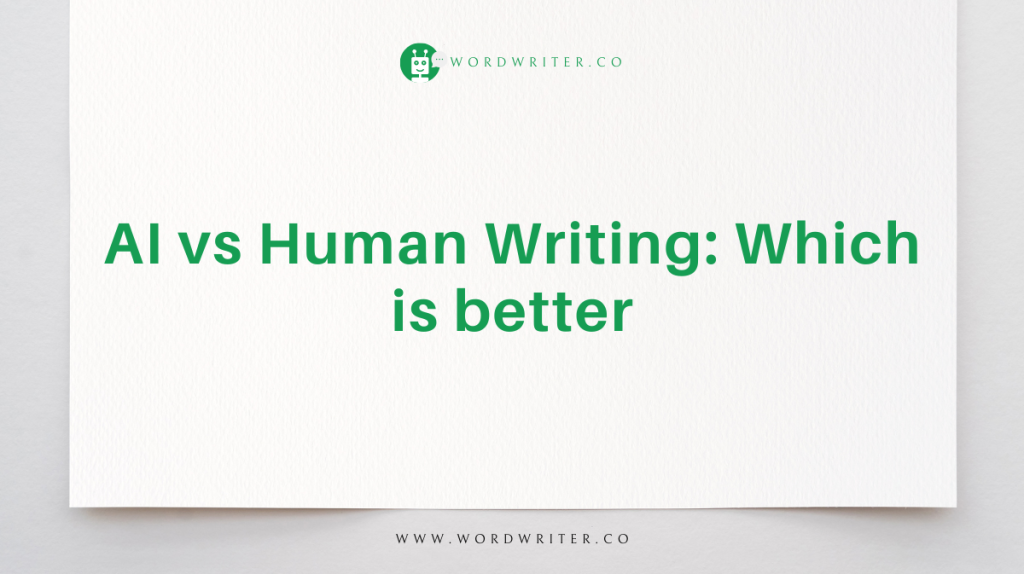IA vs. Escritura humana: ¿cuál es mejor?