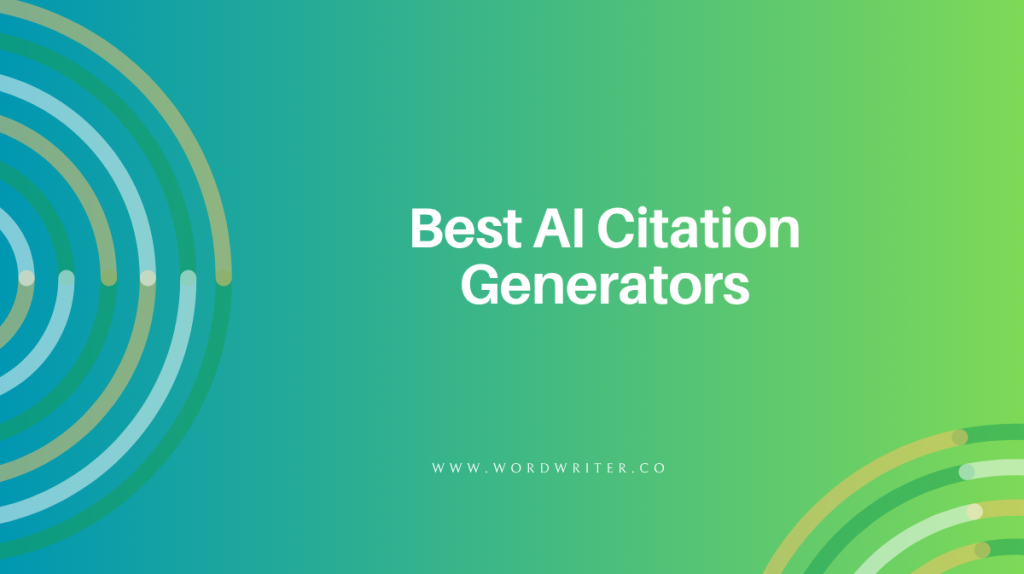 Beste AI-citatiegeneratoren