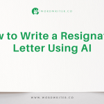 Come scrivere una lettera di dimissioni utilizzando l'intelligenza artificiale