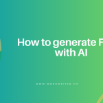 AIを使ってFAQを生成する方法