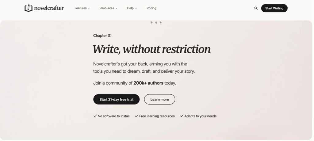 novelcrafter
