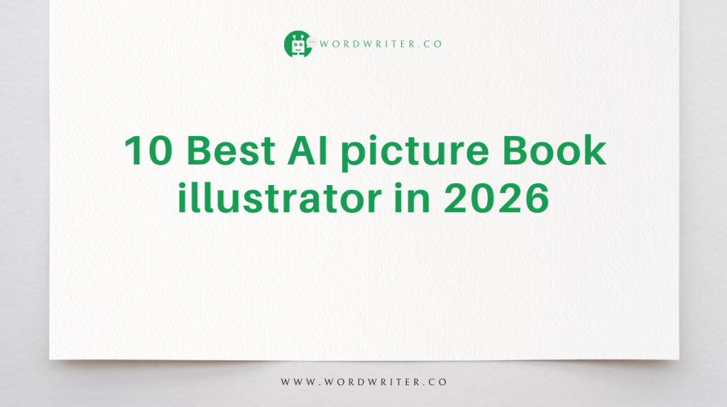 10 Best AI picture Book illustrator in 2026
